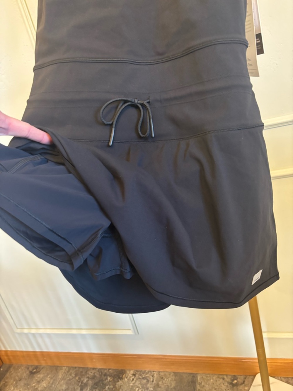 Vuori Black Sleeveless Mini Dress - Picture 4 of 4